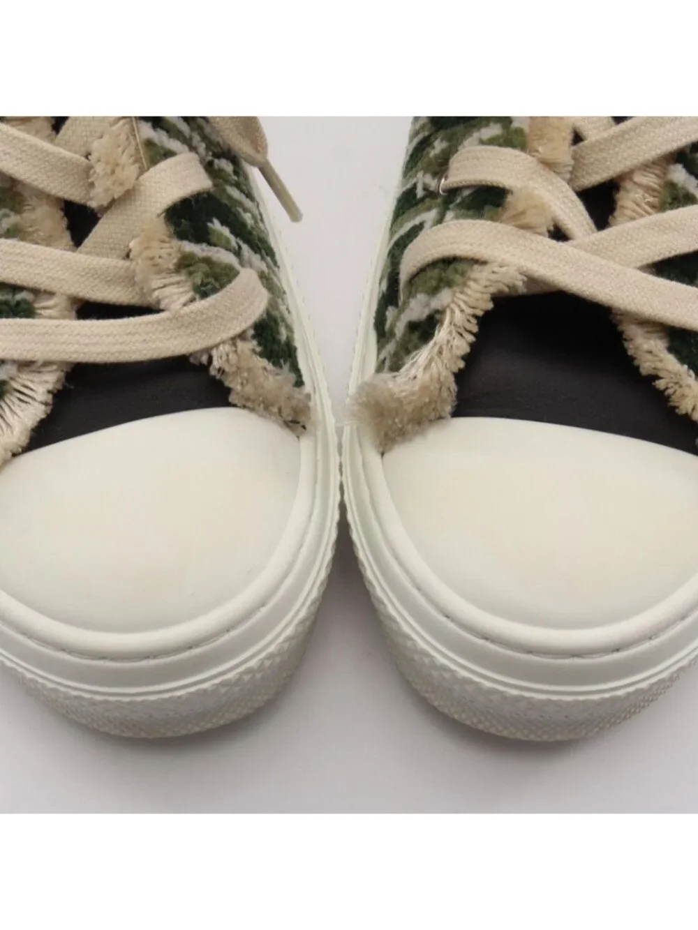 Dior Sneakers High Top Oblique Tapestry Fabric